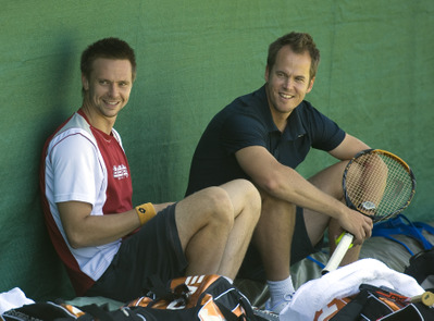 Robin & coach Magnus 